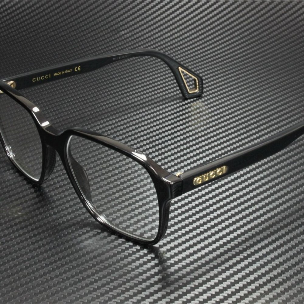 Gucci Black 56mm Eyeglasses - Picture 1 of 3